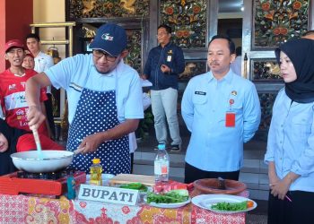 Semarak HUT Ke-80 RI, Pemkab Sumenep Gelar Lomba Masak Mie Goreng