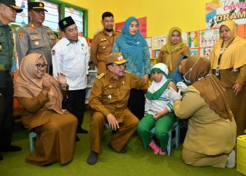 Pemkab Sumenep Mulai Gelar Imunisasi Massal, Tekan KLB Campak