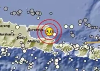 Sumenep Kembali Diguncang Gempa, Kali Ini Bermagnitudo 5.0