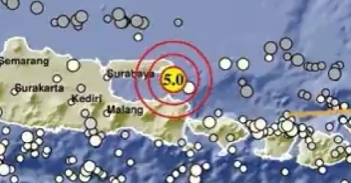 Sumenep Kembali Diguncang Gempa, Kali Ini Bermagnitudo 5.0