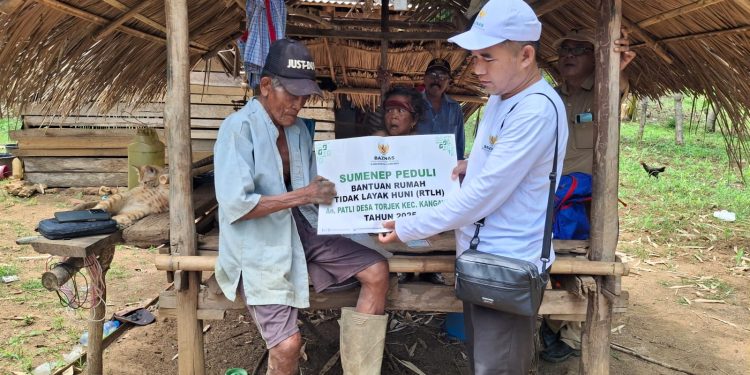 Baznas Sumenep Salurkan Bantuan Rumah Layak Huni di Kepulauan Kangean